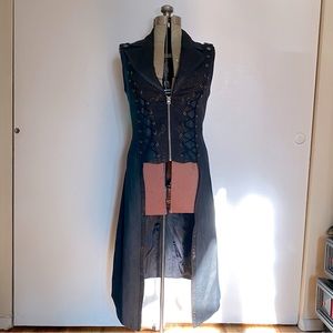 Punk Rave Pirate Vest Size S